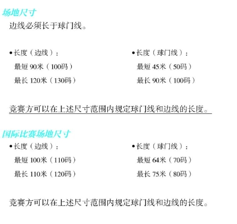 中国足球协会对足球联赛场地要求：应符合《FIFA竞赛规则》规定