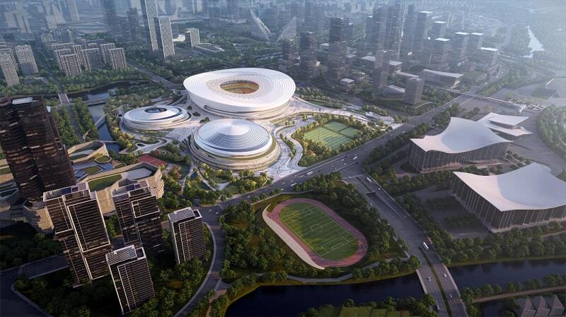 浙江最大专业足球场项目建设再提速！