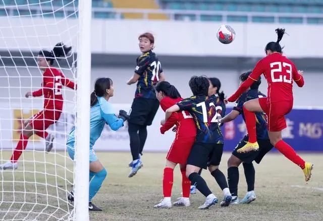 足球—U20女足邀请赛：中国队战平韩国队
